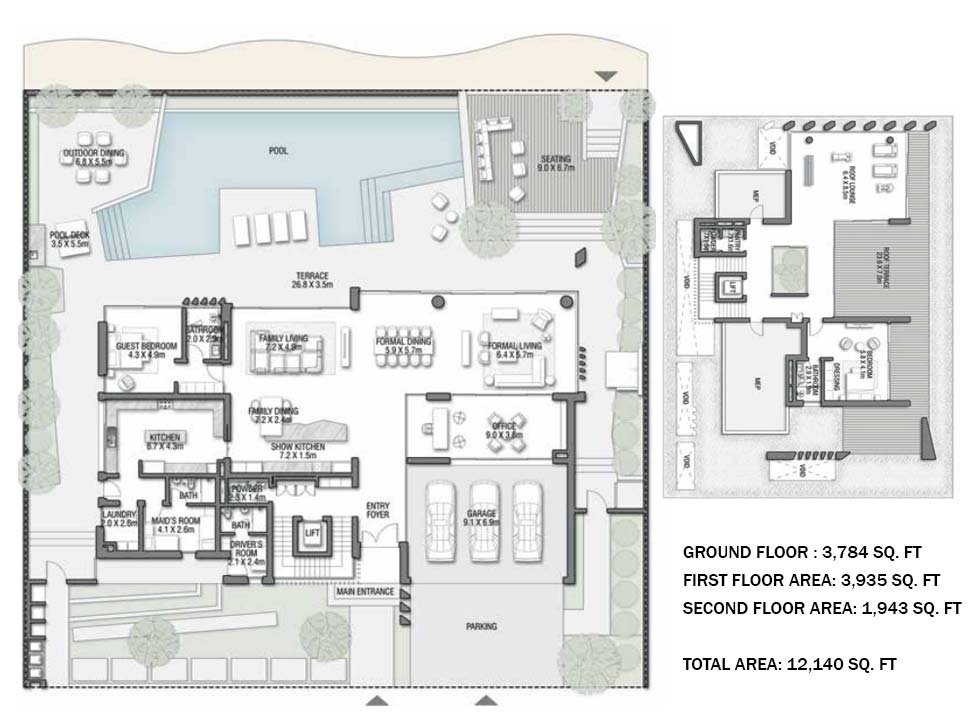 Terracotta floorplans