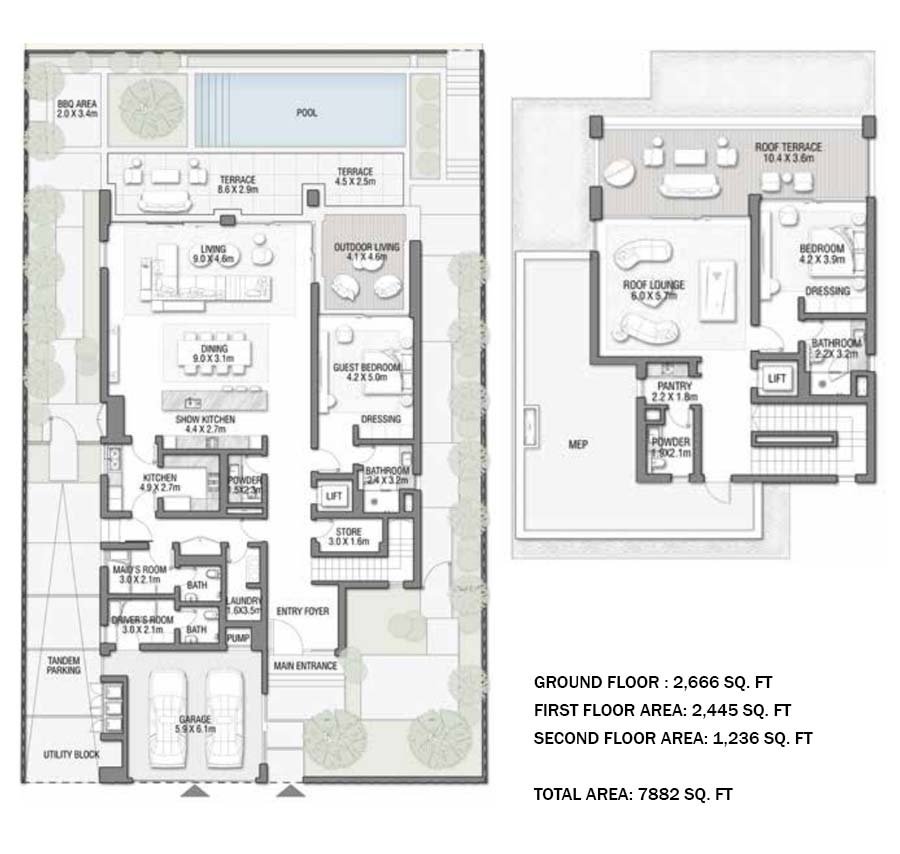 indigo ocean floorplan